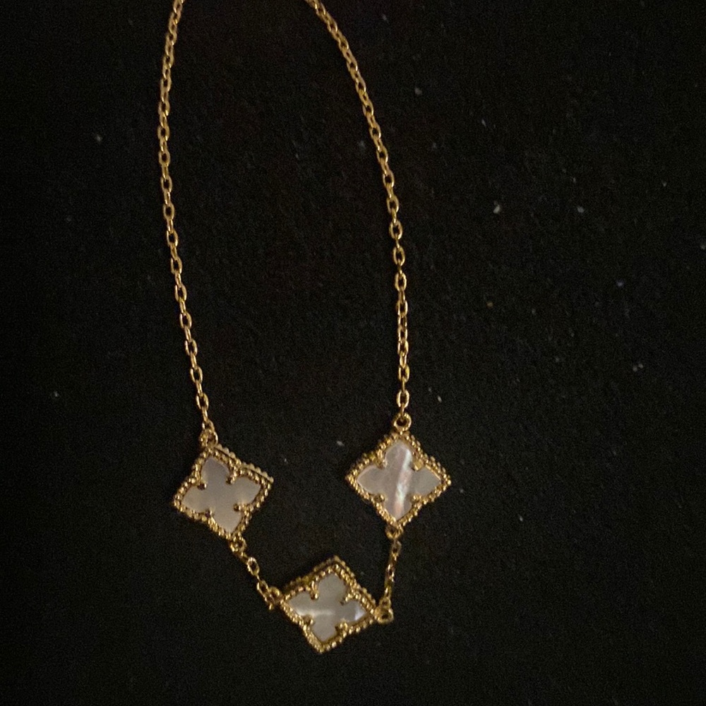 Adornia Mother of Pearl Station Bracelet NWOT